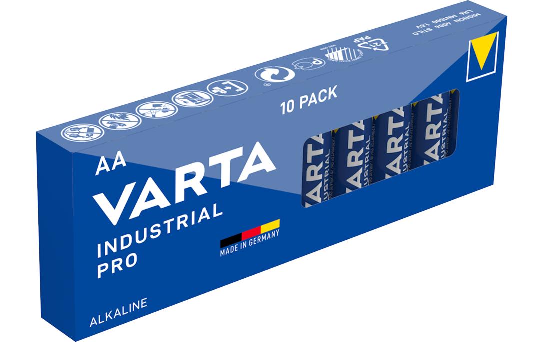 Varta, Batterie Industrial Pro , 10 Stück
