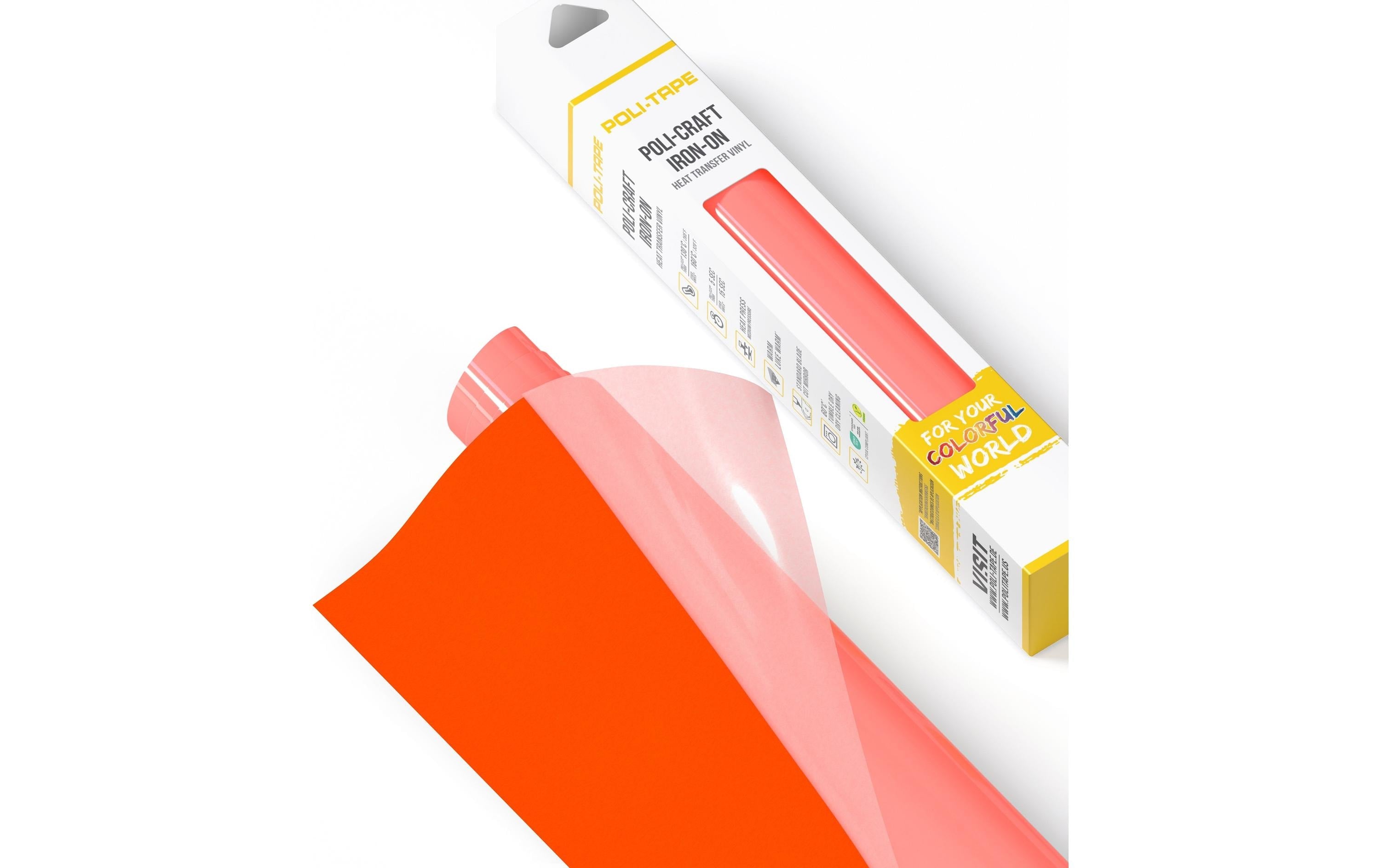 Poli-Tape, Aufbügelfolie Tubitherm Flock, 3