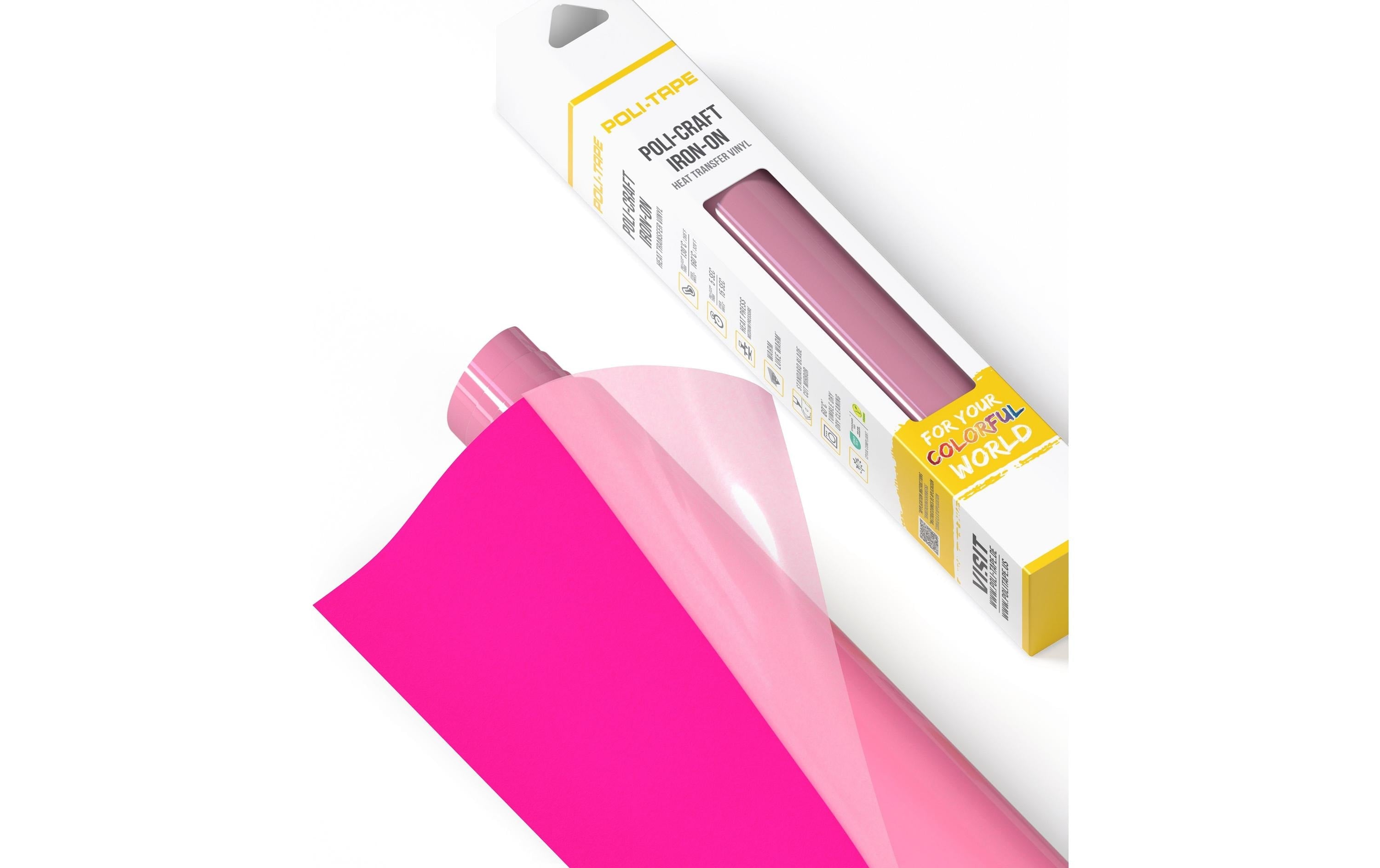Poli-Tape, Aufbügelfolie Tubitherm Flock, 3