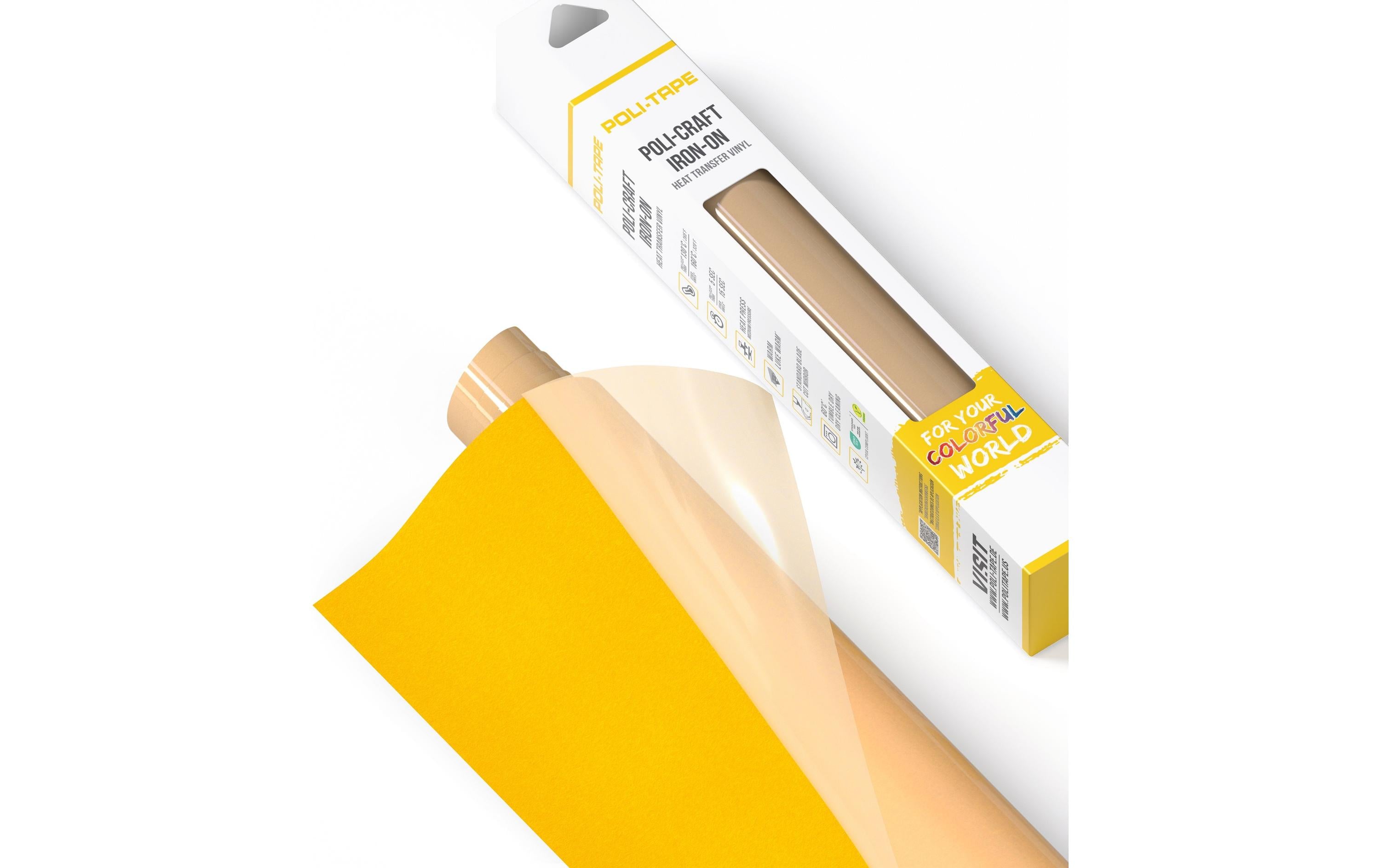 Poli-Tape, Aufbügelfolie Tubitherm Flock, 3