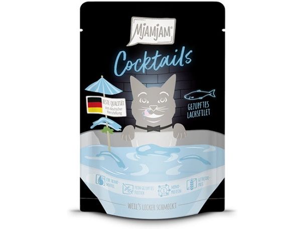 Mjamjam | Cat Cocktail Lachsfilet 40g | 40 g