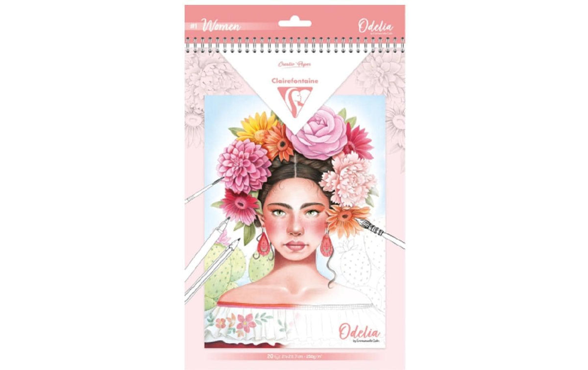 Clairefontaine Malblock Mixed Media Frauen
