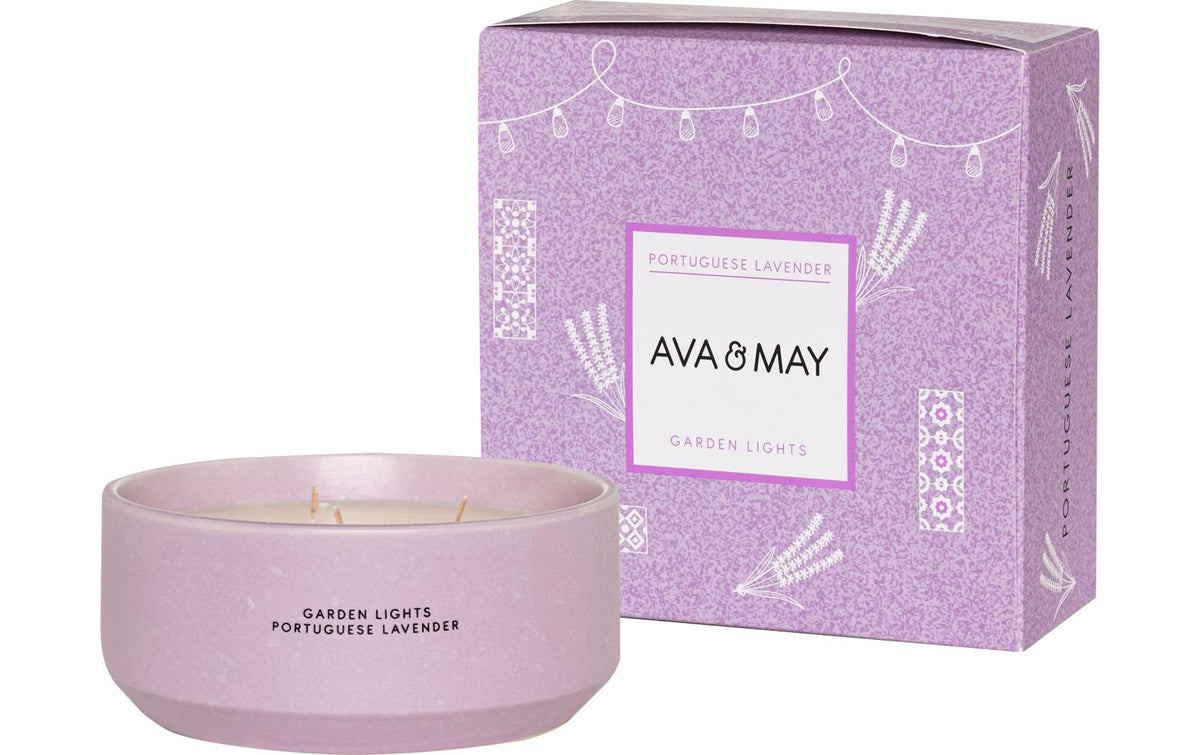 AVA & MAY Duftkerze Portueges Lavander
