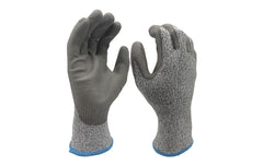 FTM | Arbeitshandschuh | Grösse 9/L, sz-ws, schnittfest, 12er Set