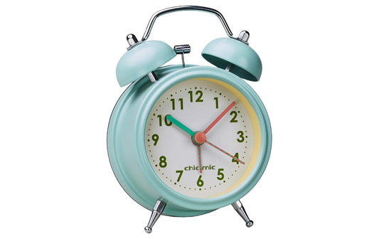 Chic Mic | ChicMic Alarm Clock - Morning Mist | 8x12cm, Glocken Alarm,Licht,Batterie exkl.