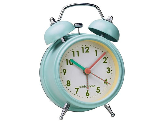 Chic Mic | ChicMic Alarm Clock - Morning Mist | 8x12cm, Glocken Alarm,Licht,Batterie exkl.