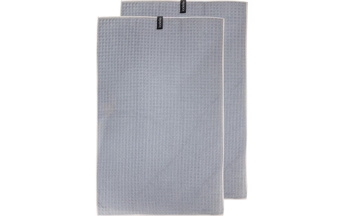 Ladelle, Geschirrtuch Mega Waffle Grey, 2 S