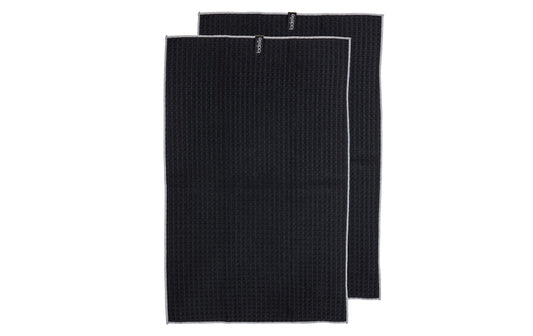 Ladelle, Geschirrtuch Mega Waffle Black, 2