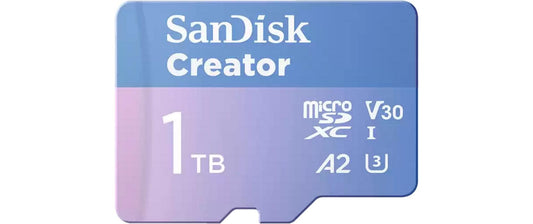 SanDisk Creator microSDXC Card 1TB
