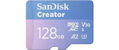 SanDisk Creator microSDXC Card 128GB