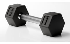 HAMMER | Hexagon Kompakthantel PRO | 1x 8kg