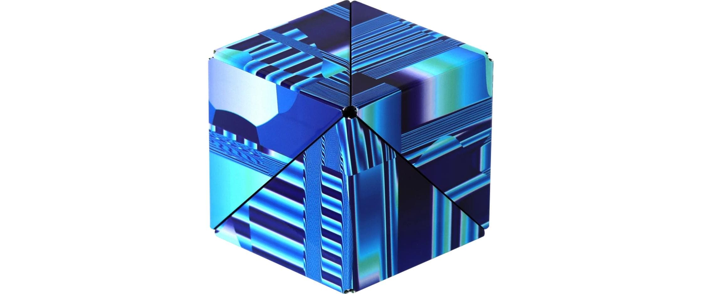 Shashibo Cube Blue Crystal