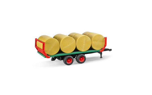 Bruder Spielwaren | Ballentransportanh. m. 8 Rundballen