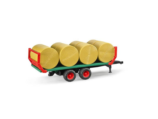 Bruder Spielwaren | Ballentransportanh. m. 8 Rundballen