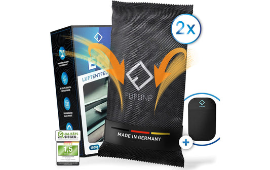Flipline Auto Luftentfeuchter 1kg 2er Set