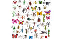 Spielzeug Insekten Spielfiguren 50 Stück
