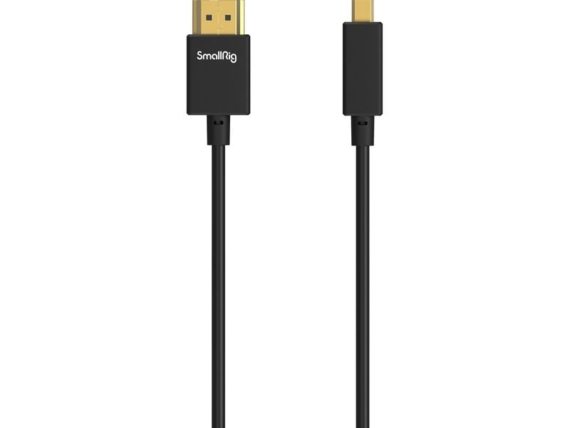 Smallrig | Ultra-Slim 4K HDMI Cable 35cm | D to A