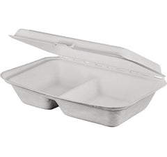Weita | Lunchbox 2 tlg. Klappdeckel Zuckerr. | 1 Pack à 50 Stk. 25x16.2x63.2cm, Weiss