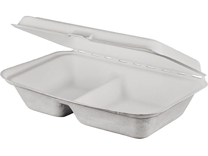 Weita | Lunchbox 2 tlg. Klappdeckel Zuckerr. | 1 Pack à 50 Stk. 25x16.2x63.2cm, Weiss