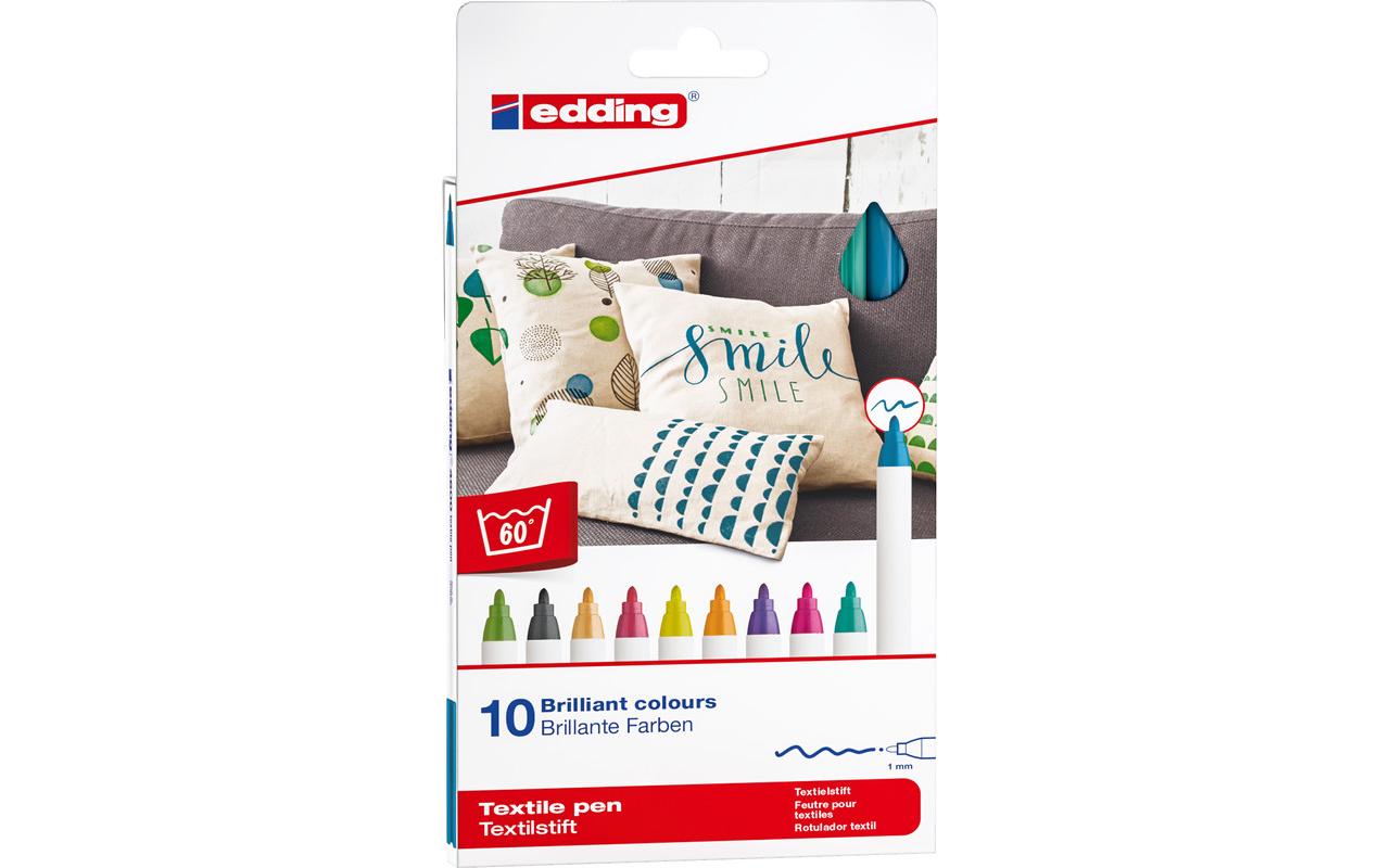 edding Textilstift 4600 E-10 Fun Col