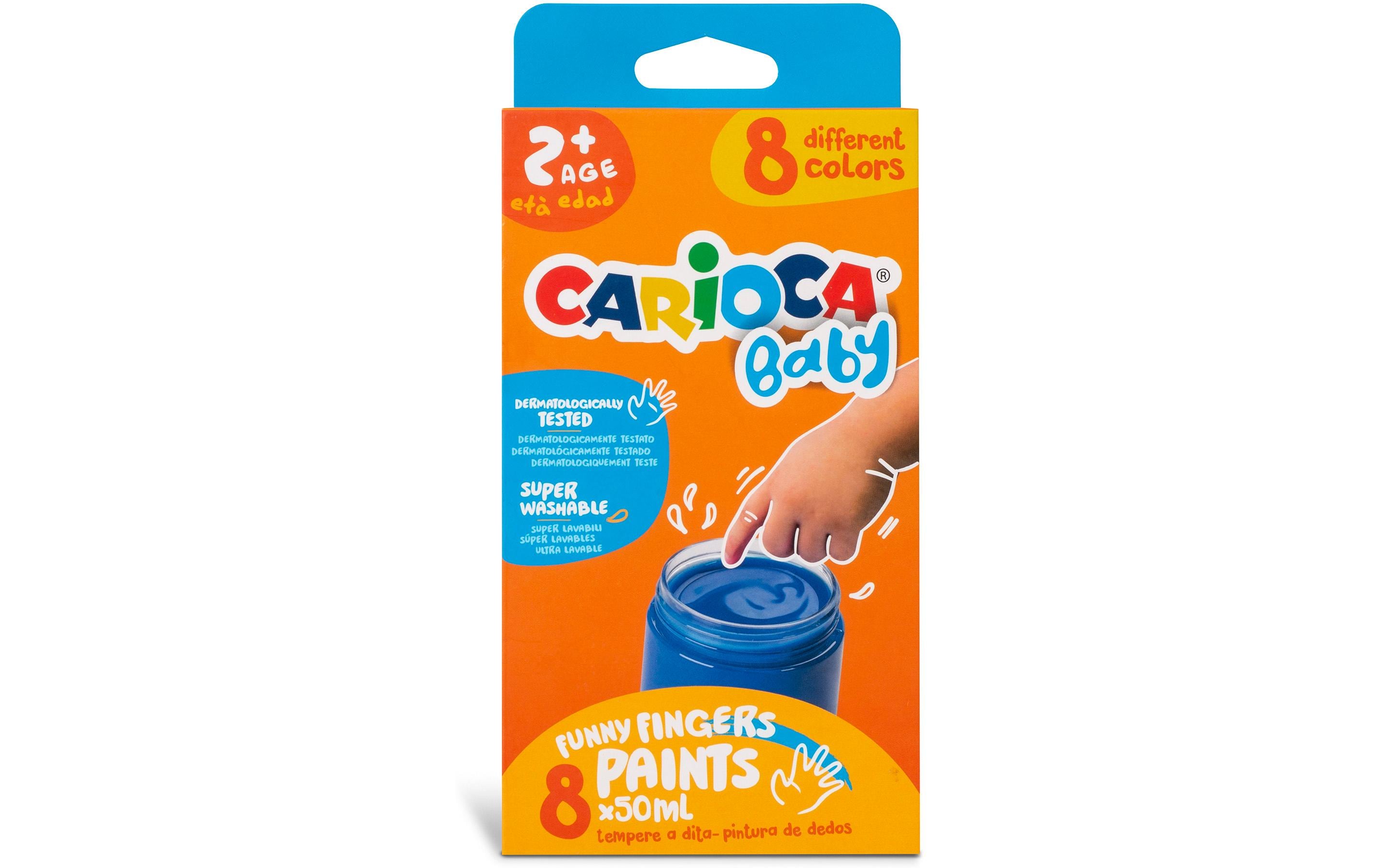 Carioca Fingermalfarbe Baby 8-er Set