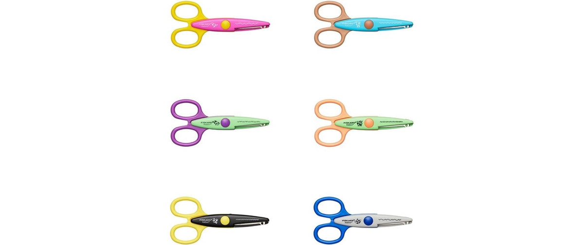 Fiskars Kinder Dekorscheren 6-er Set