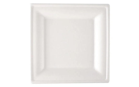 Verive Teller eckig Zuckerrohr 16x16cm