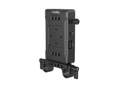 Smallrig | V Mount Battery Adapter Plate | Basic Version with Dual Rod Clamp