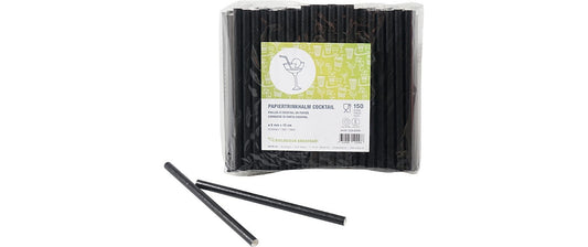 Weita Papiertrinkhalm Cocktail 150x8 mm