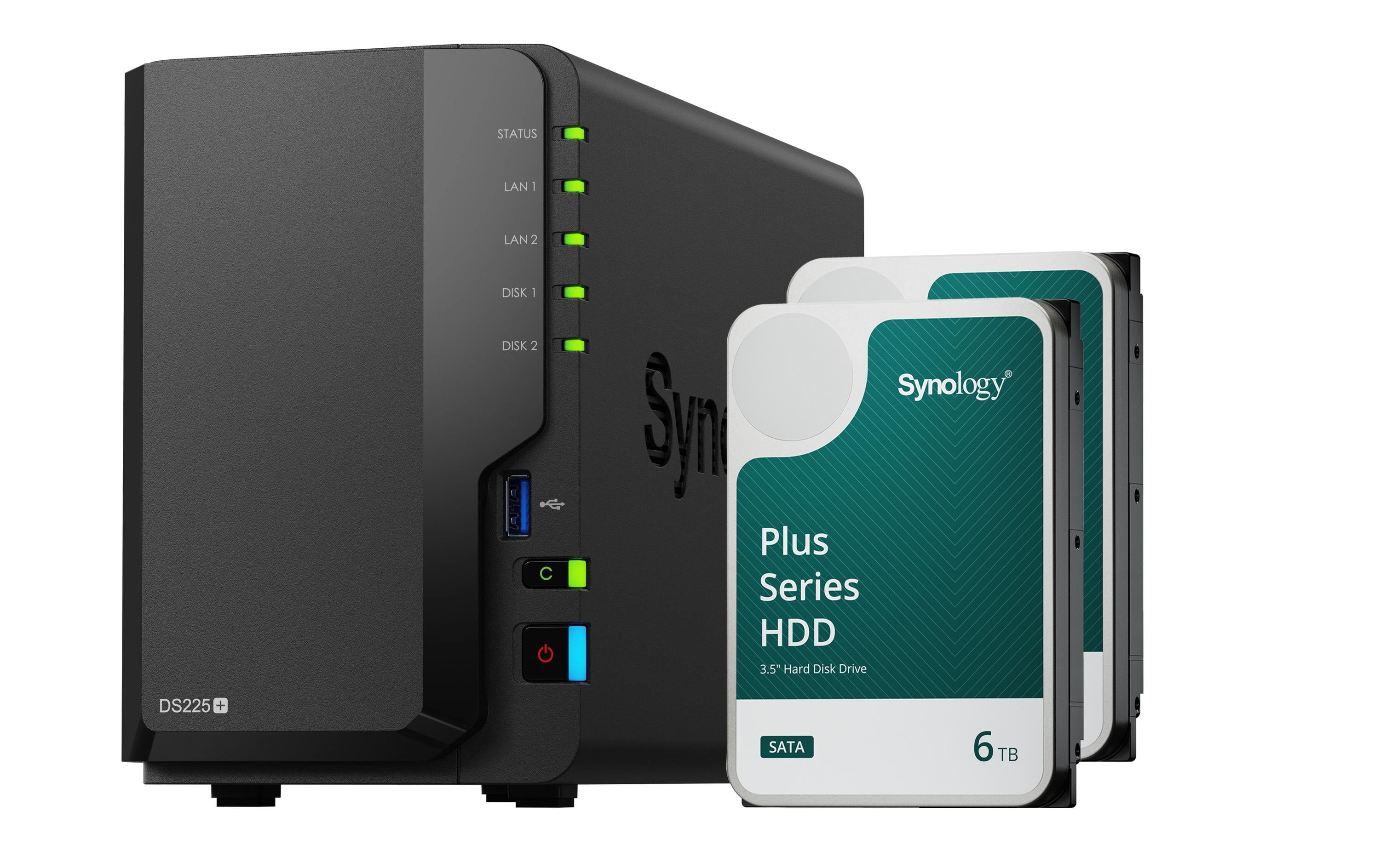 Synology DS225+, 2-bay NAS