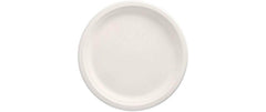 Papstar | Teller Pure Zuckerrohr D 26cm | 1 Pack à 12 Stk. Weiss