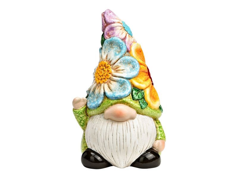 G. Wurm | G.Wurm Aufsteller Wichtel Blume | 13x21x11cm