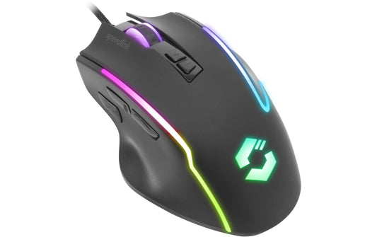 Speedlink | DECUS NX Gaming Mouse | SL-680024 Wired, RGB, Rubber black