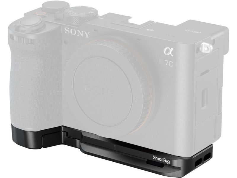 Smallrig | Baseplate with Airtag Slot | for Sony Alpha 7C II / Alpha 7CR (Black)