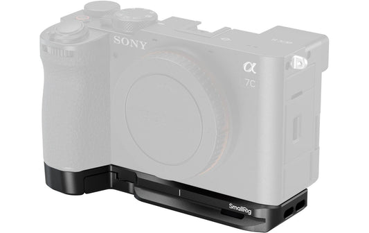 Smallrig | Baseplate with Airtag Slot | for Sony Alpha 7C II / Alpha 7CR (Black)