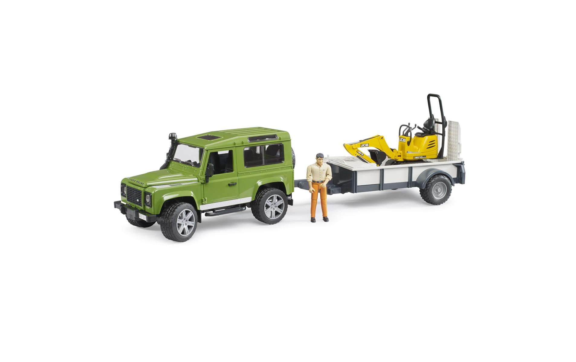 Bruder Spielwaren  Land Rover Defender + An