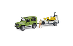Bruder Spielwaren  Land Rover Defender + An