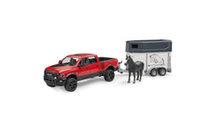 Bruder RAM 2500 Power Wagon Pferdeanhänger