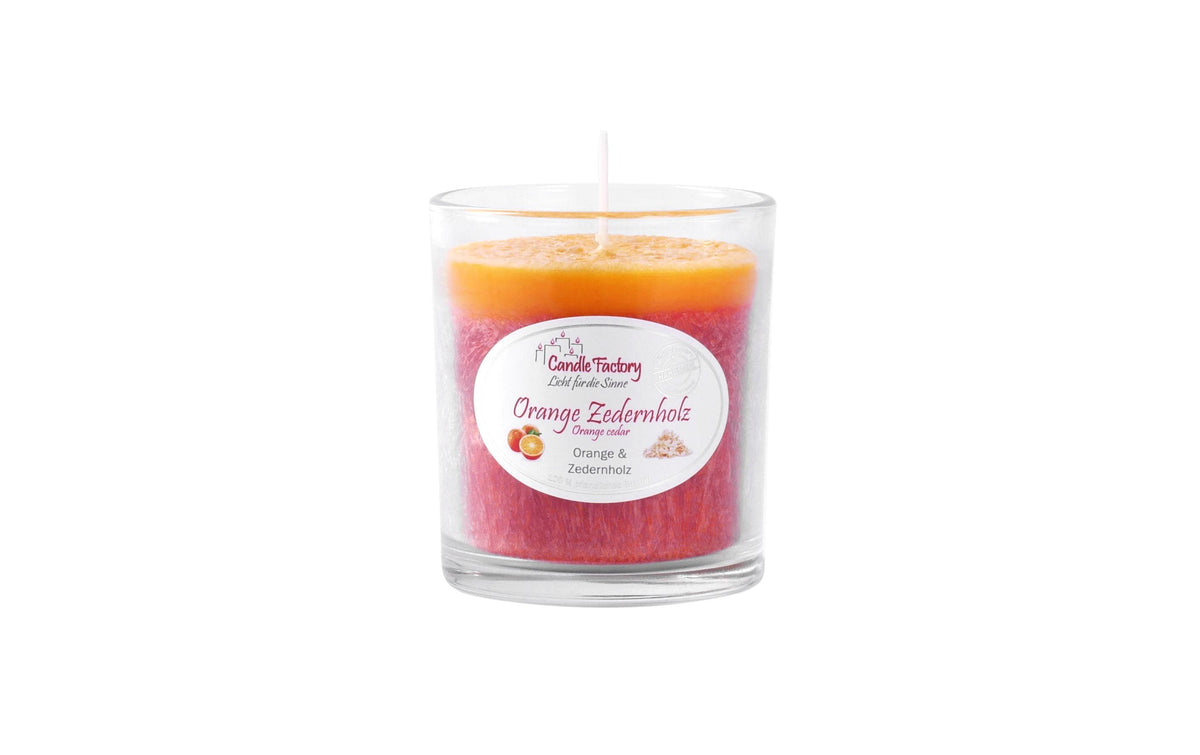 Candle Factory Party Light Orange Zedern