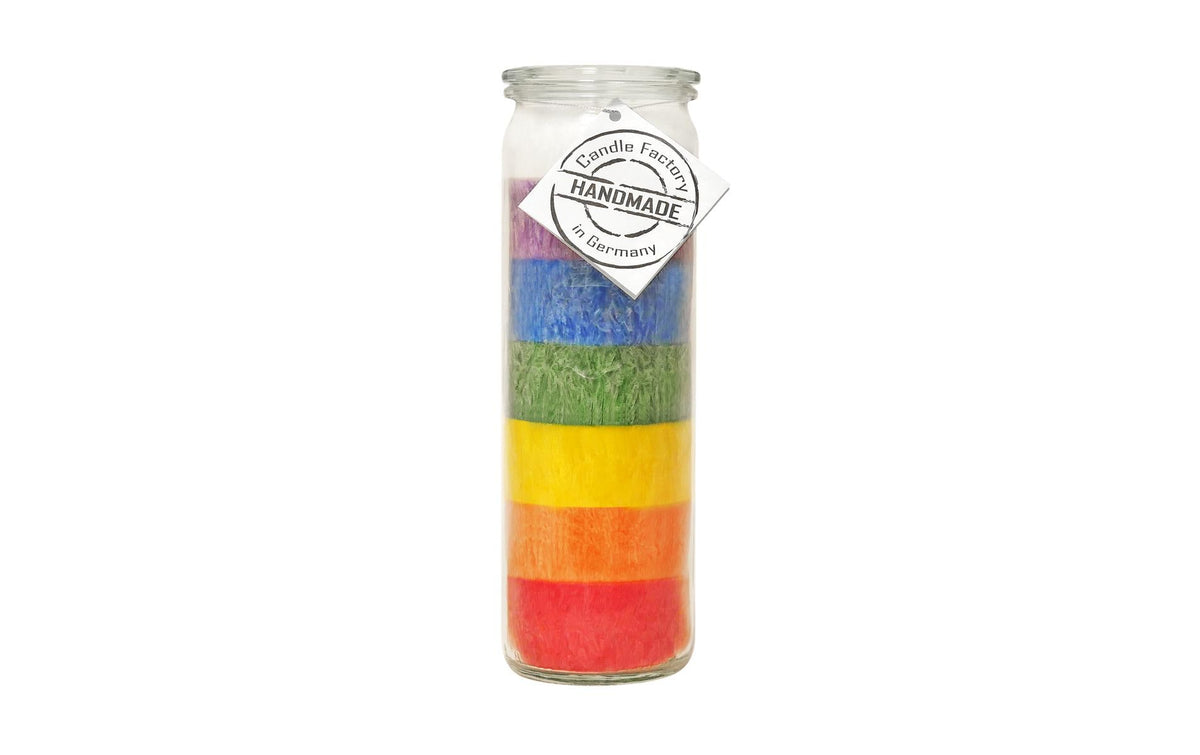 Candle Factory Big Jumbo Regenbogen