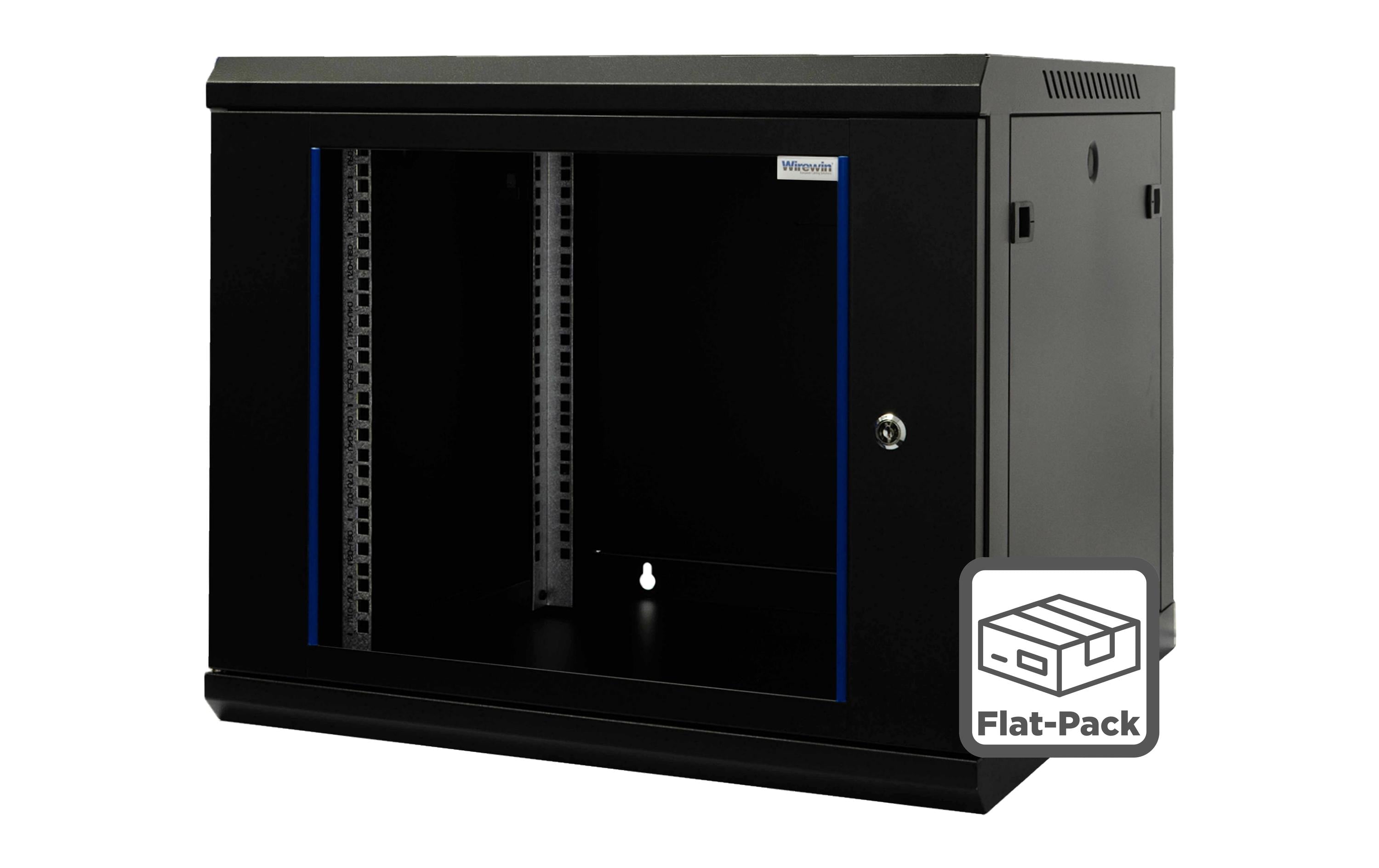 WIREWIN Wandschrank PS3 FP, 600x600x9HE sw
