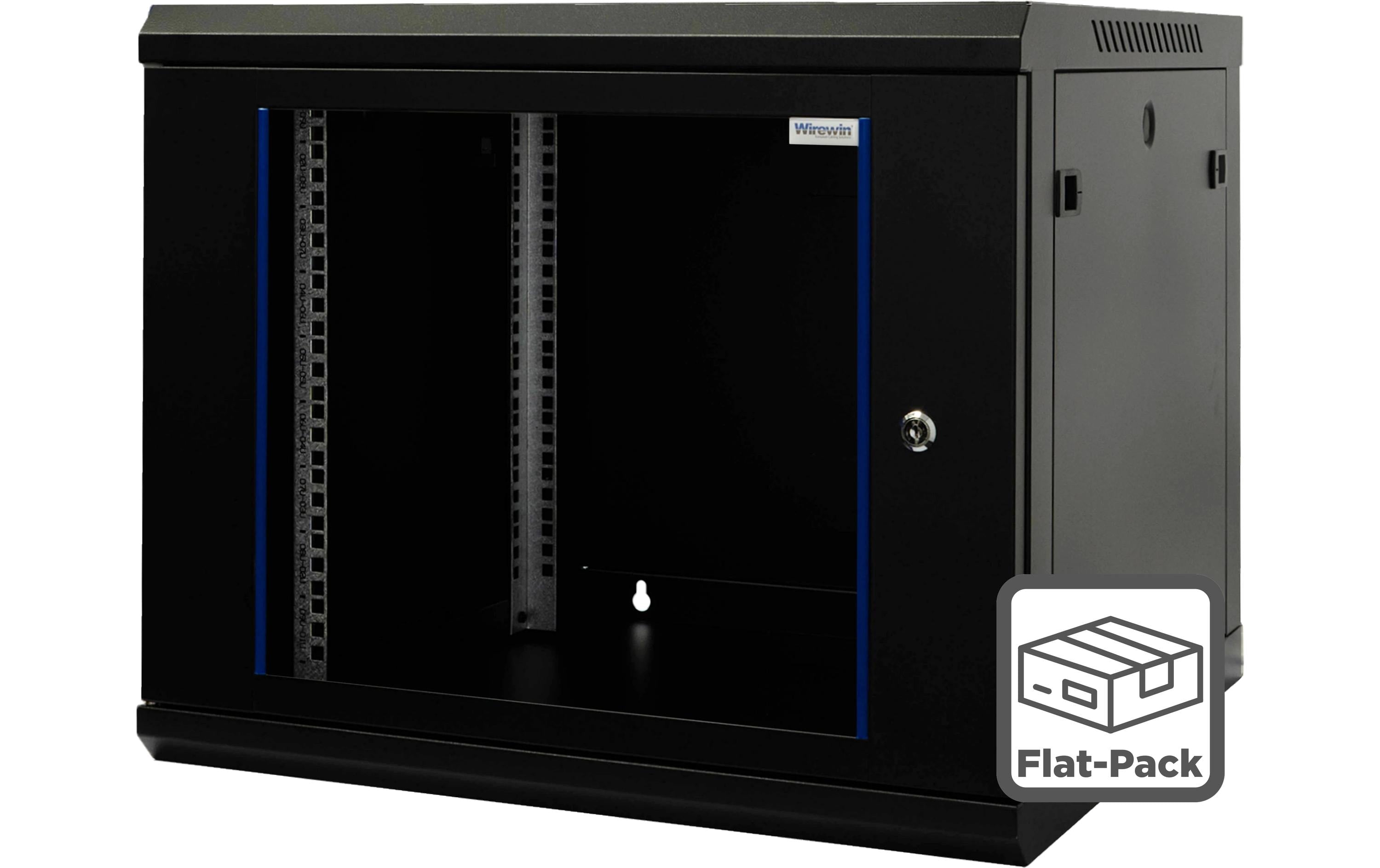 WIREWIN Wandschrank PS3 FP, 600x450x9HE sw