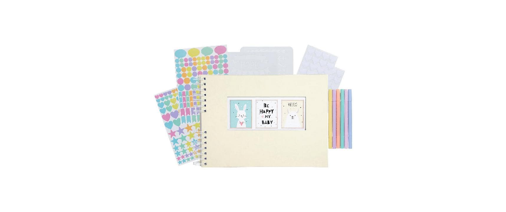Exacompta, Scrap-Addict Set, Gelb
