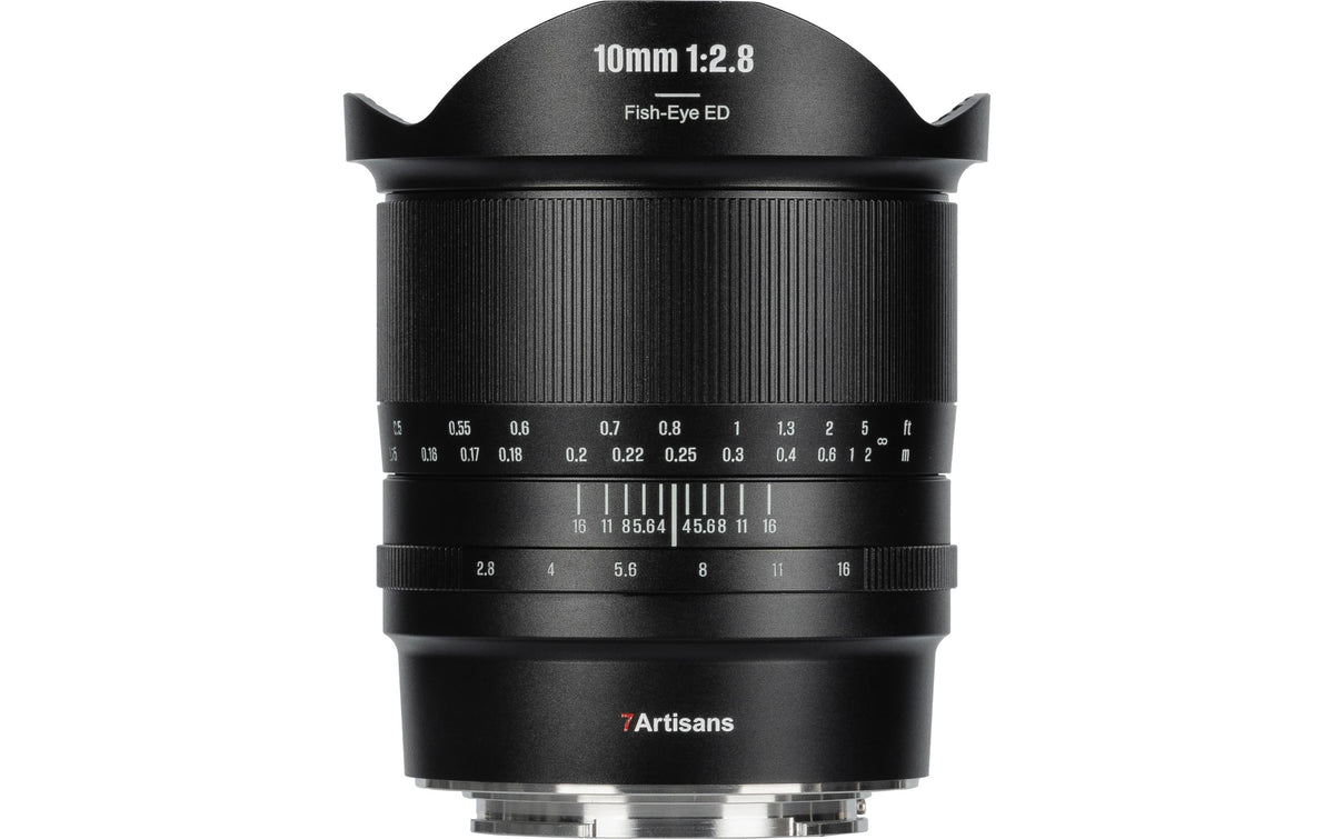 7Artisans 10F28B-R II 10mm F2.8 Canon