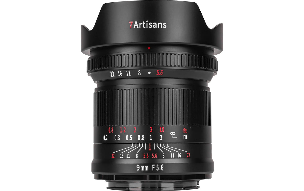 7Artisans 9F56B-R 9mm F5.6 Canon