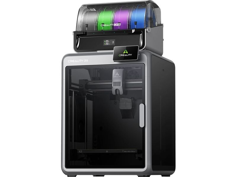 Creality | 3D Drucker K2 inkl. CFS | Multifarben, 26x26x26cm Bauvolumen, 600mm/s