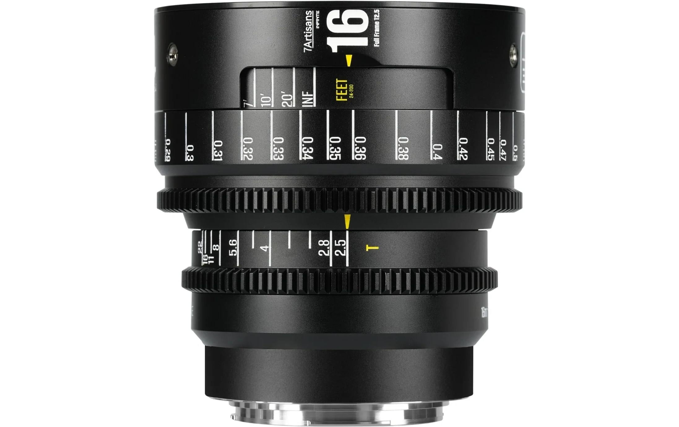 7Artisans 16T25B-EF INF 16mm T2.5