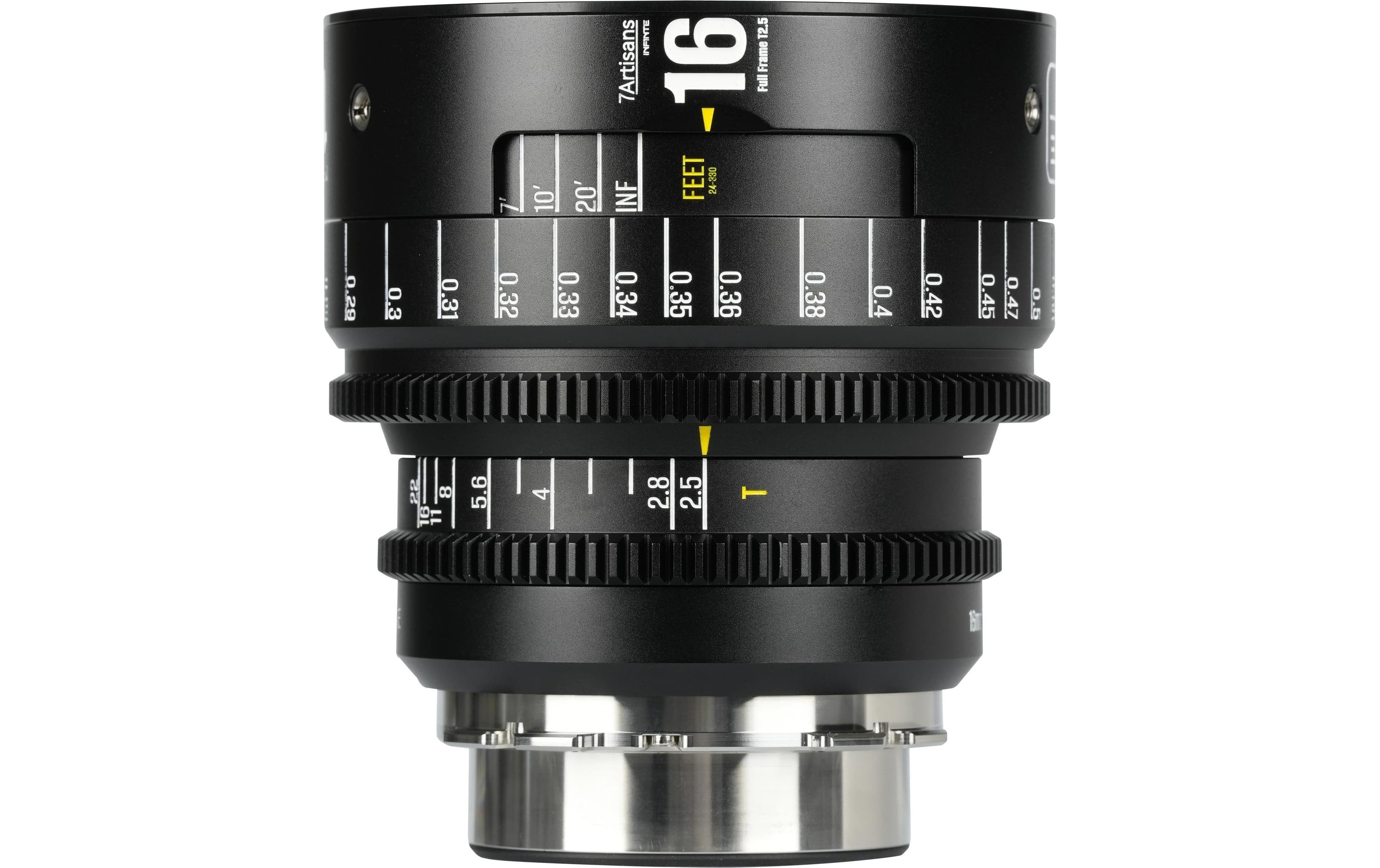 7Artisans 16T25B-PL INF 16mm T2.5