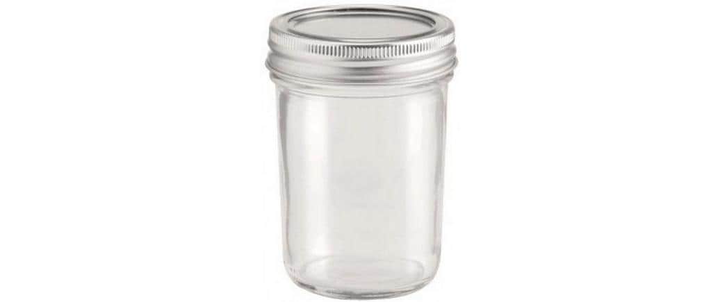 Glorex Glas mit Deckel Lili Rose