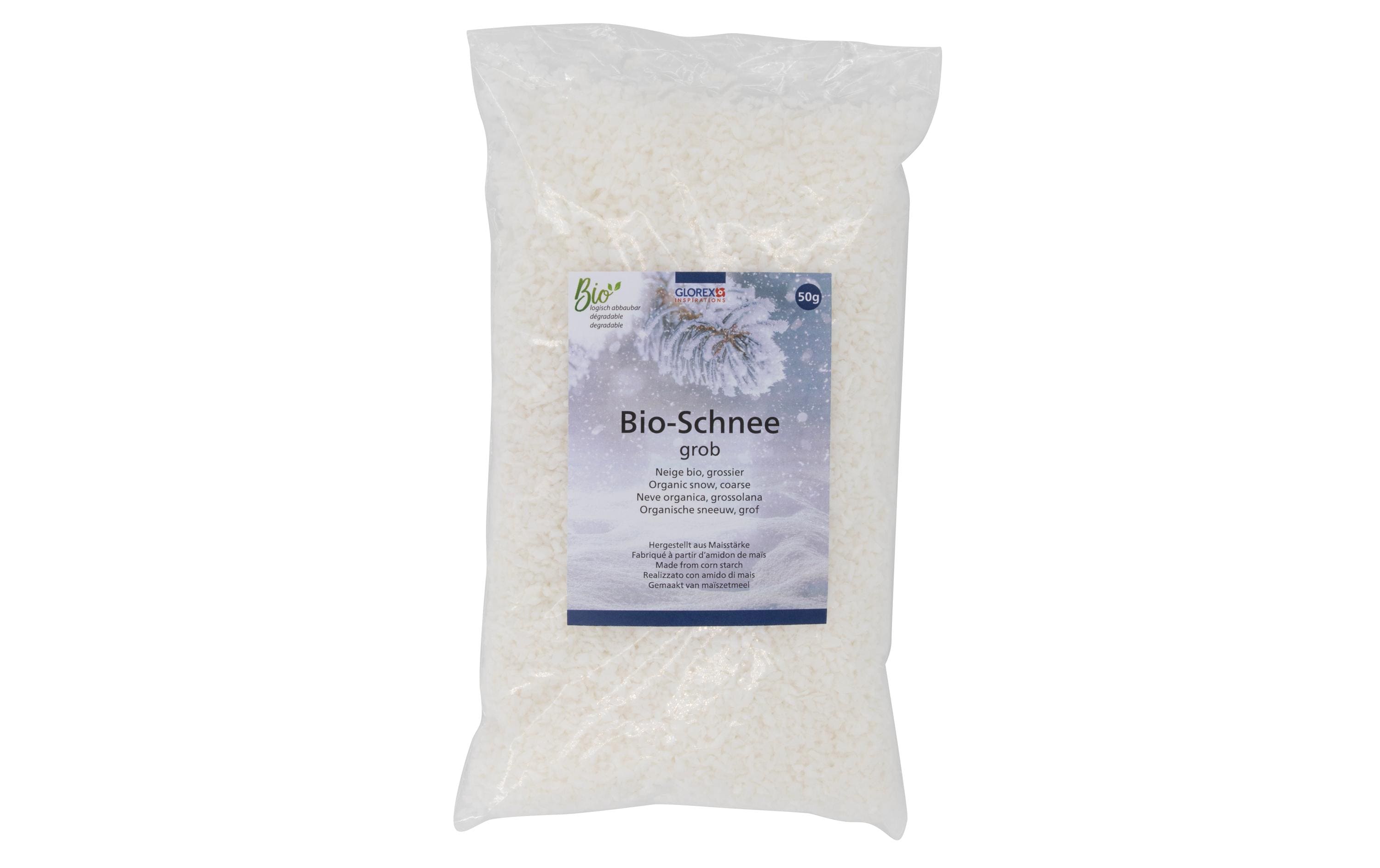 Glorex Schneeflocken/Kunstschnee Bio
